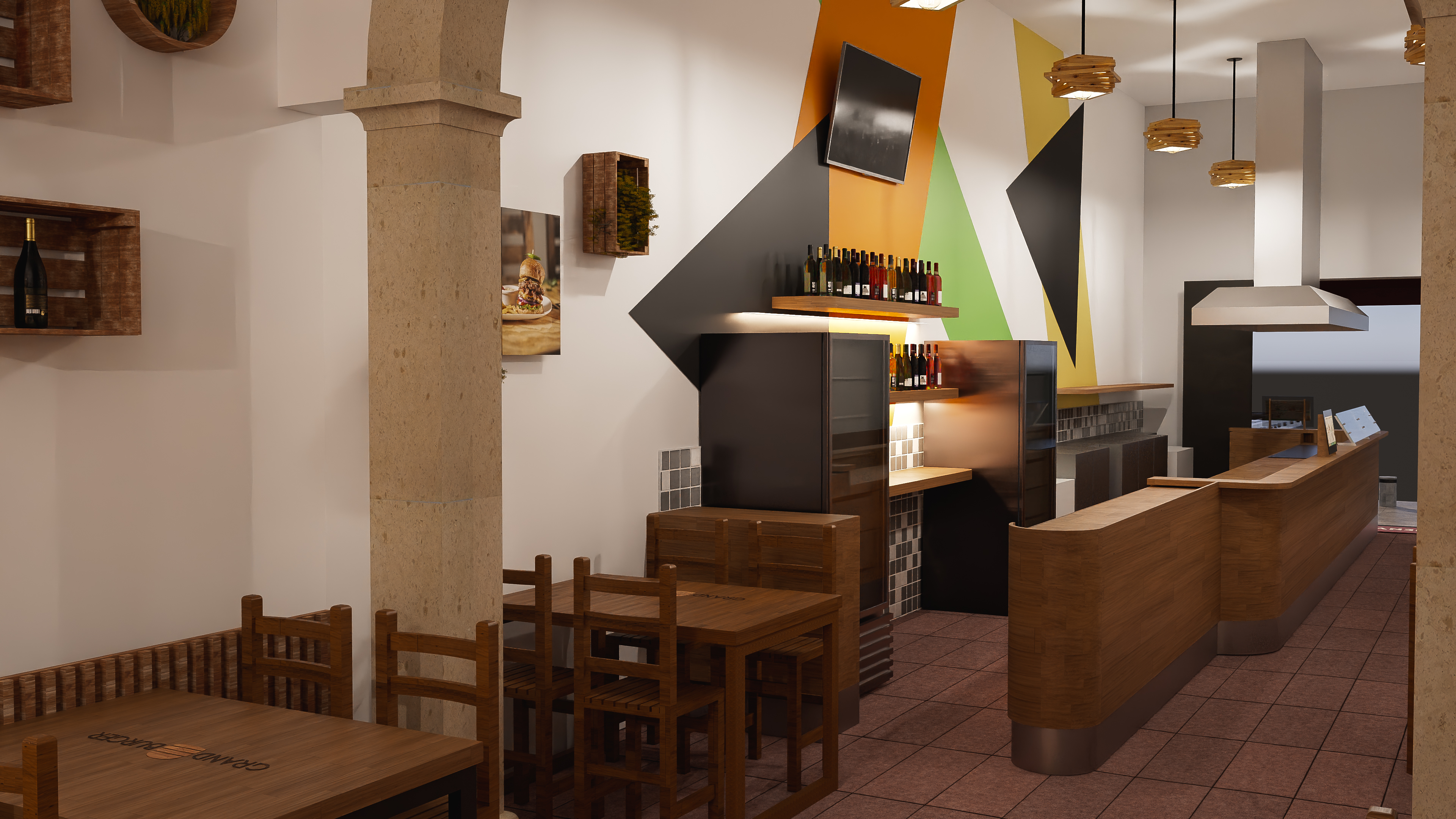 Grand Burger Renders