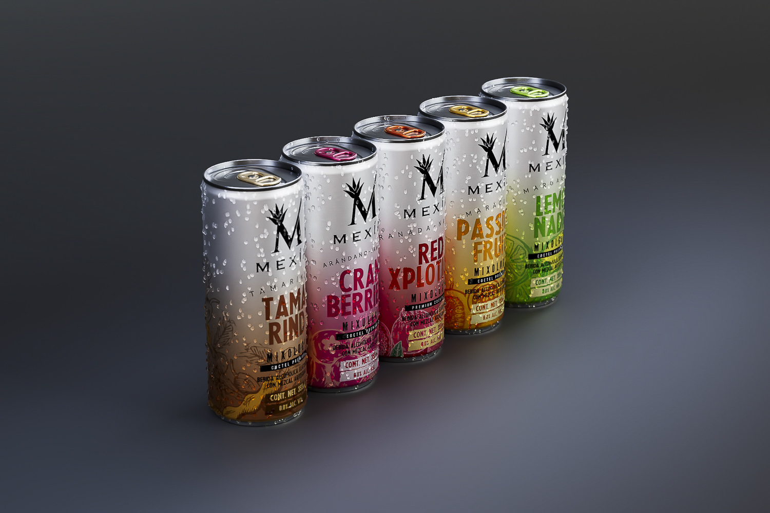 Diseño de Lata RTD para Mexia