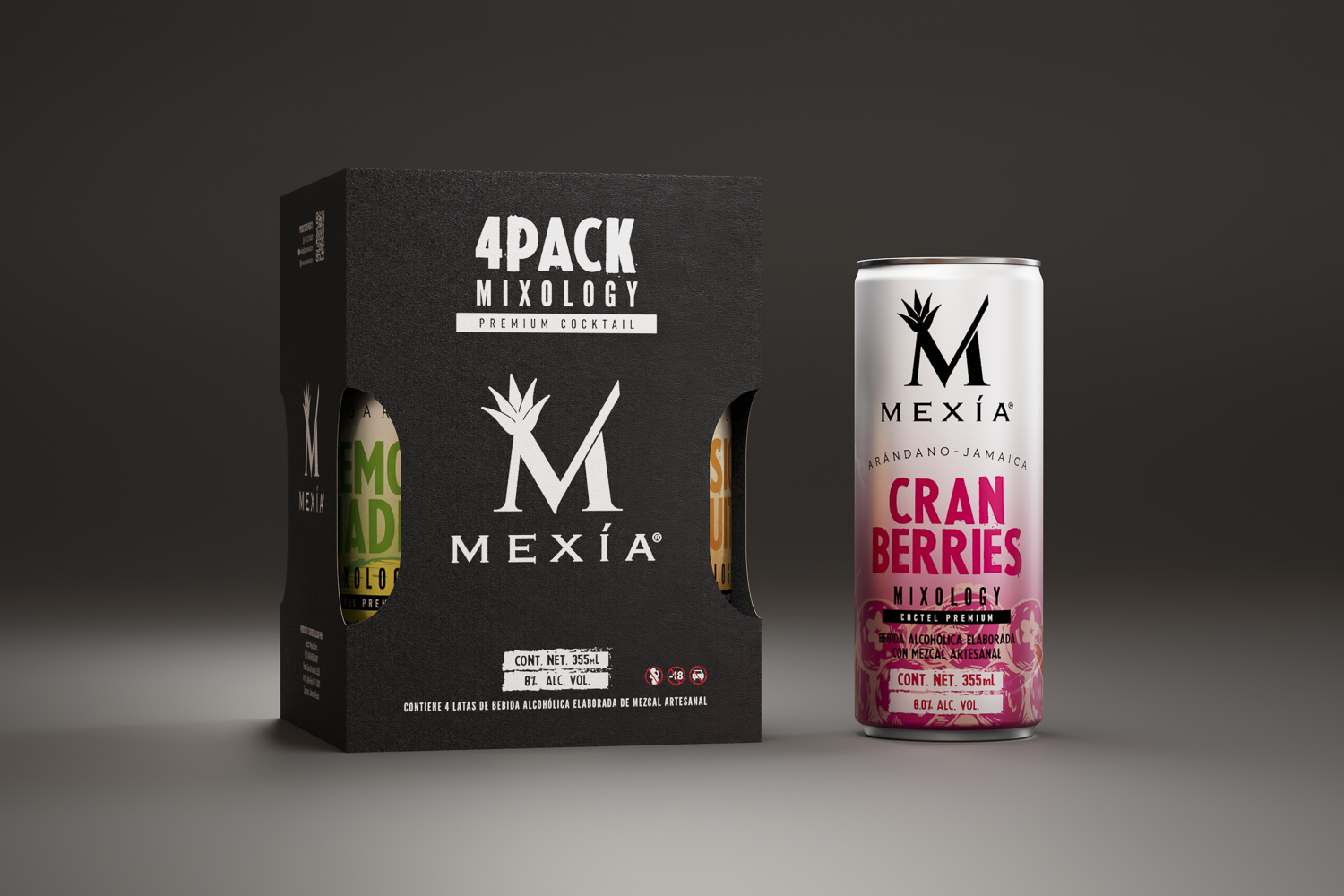 4pack Mexia: Diseño gráfico