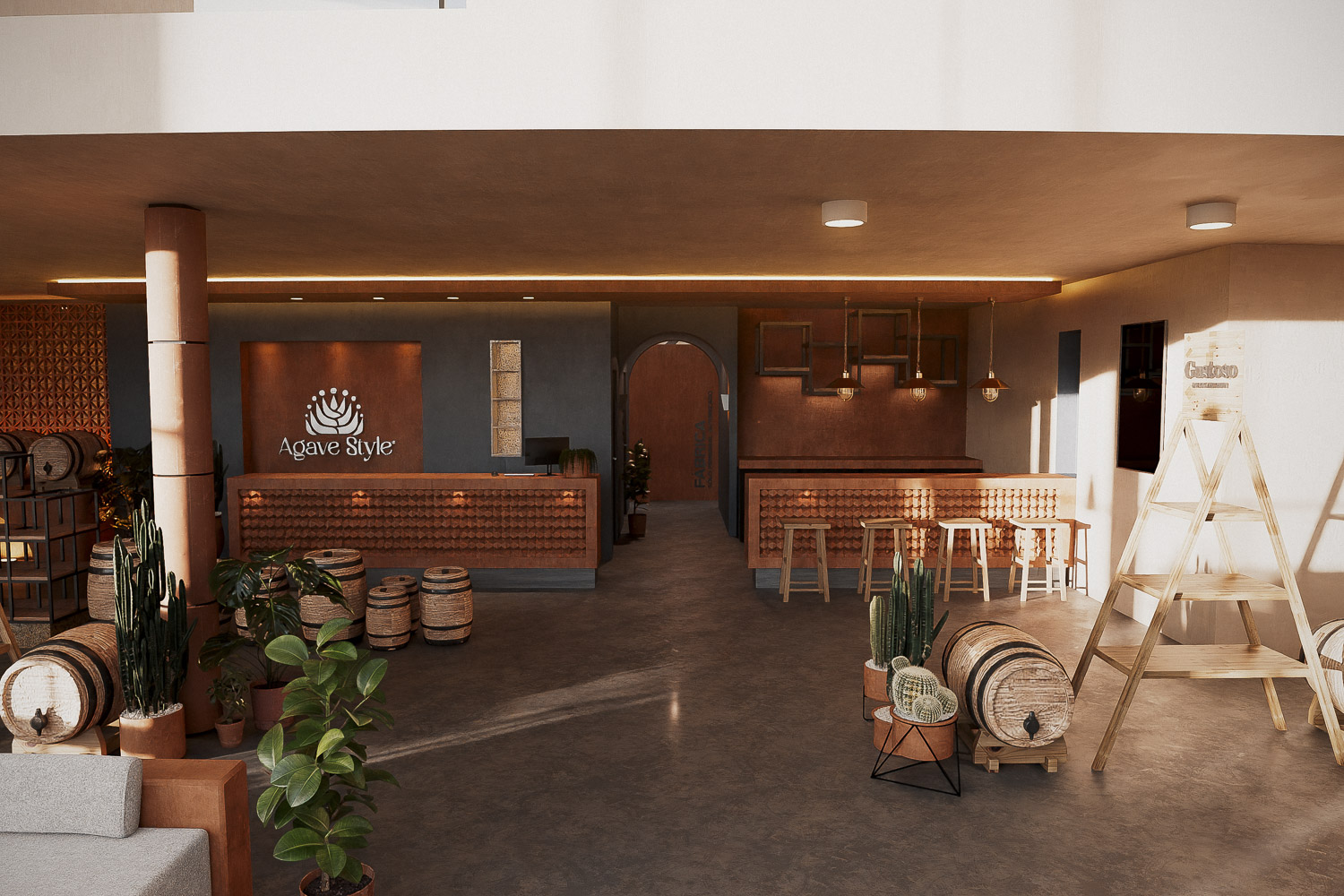 Diseño de boutique Agave Style