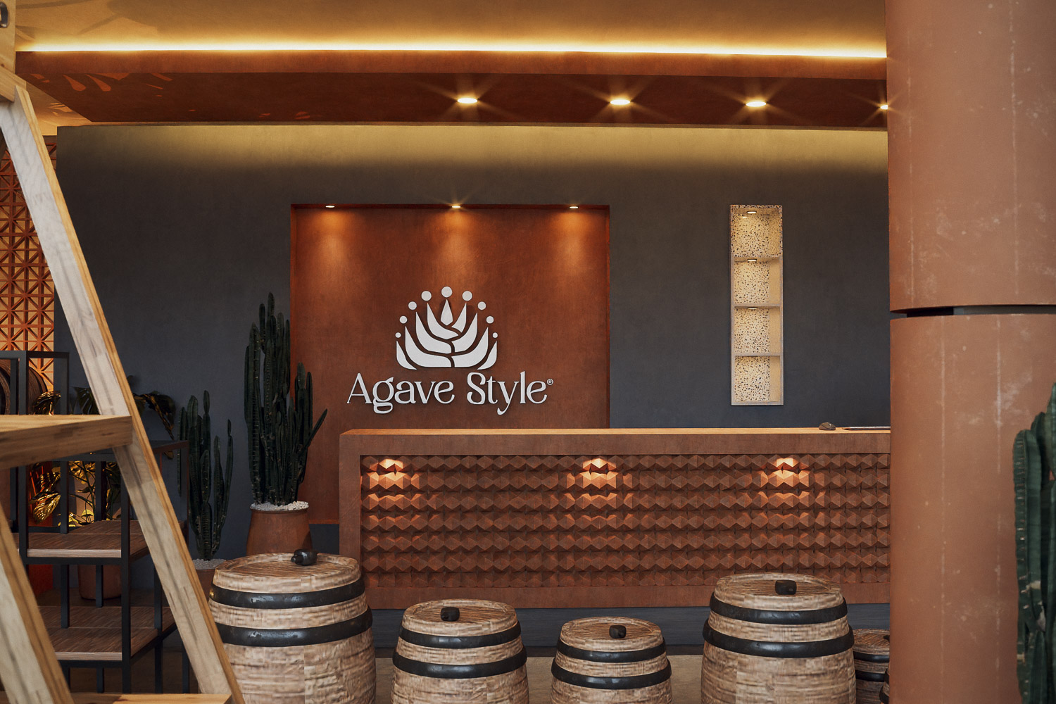 Diseño de boutique Agave Style