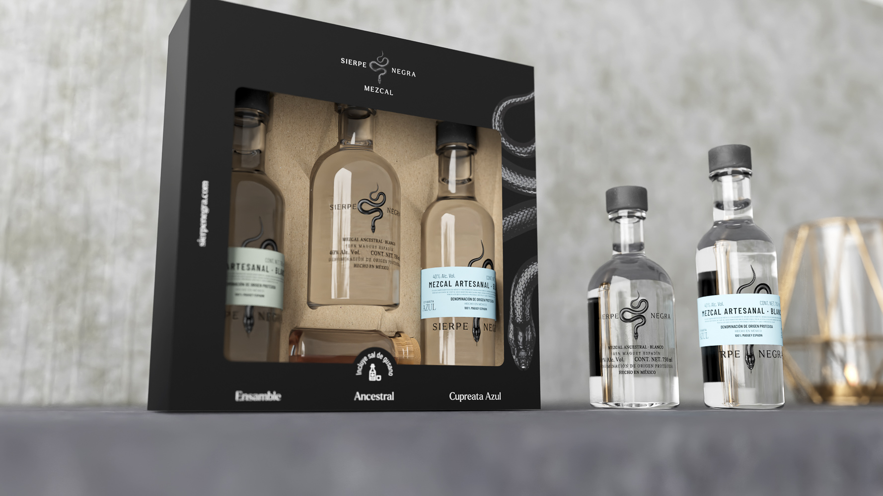 Agave Style: Diseño de caja tripack