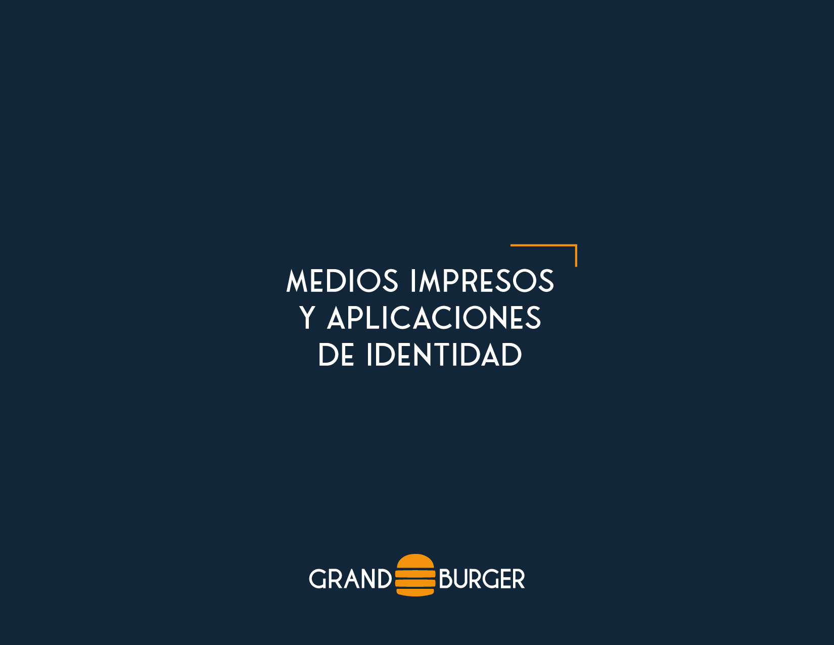 Identidad de marca Grand Burger Morelia