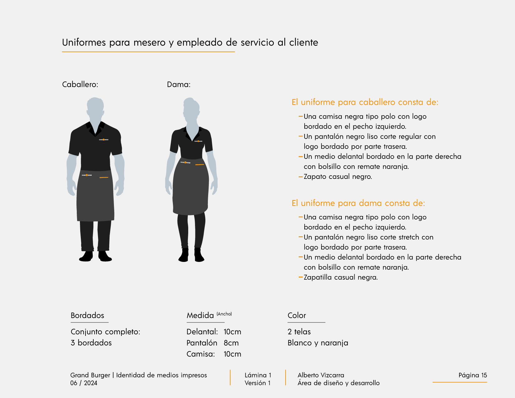 Identidad de marca Grand Burger Morelia