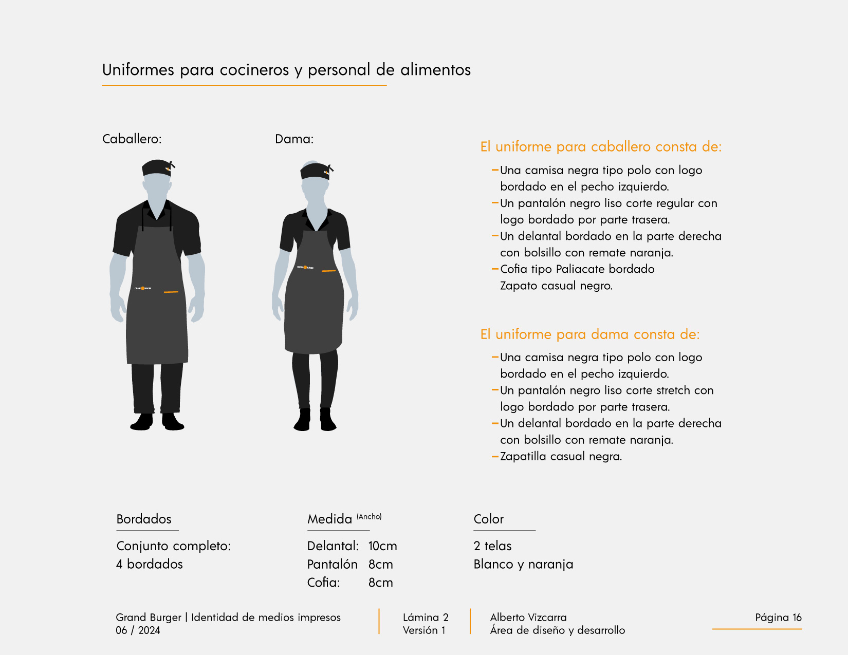 Identidad de marca Grand Burger Morelia